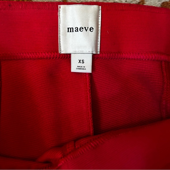The Margot Kick-Flare Crop Pants by Maeve | Sz XS | Like New - Picture 5 of 6